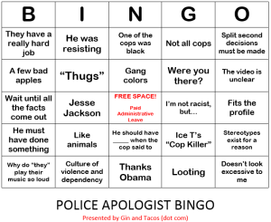 Cop Bingo